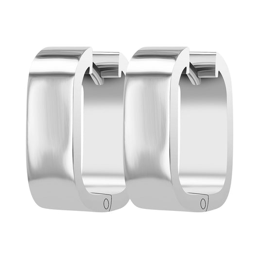 Damen Ohrringe – Klappcreole aus 925 Silber