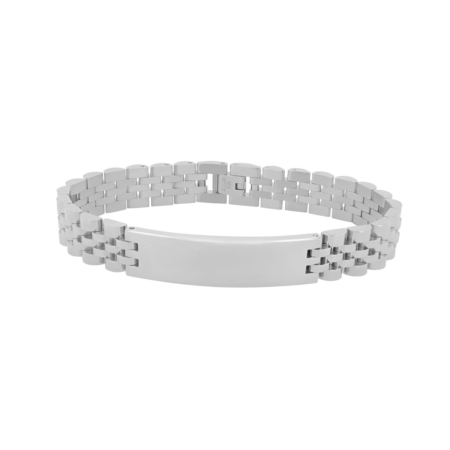 Unisex Armband – Gliederarmband aus Edelstahl 21 cm