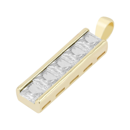 Damen Anhänger aus 925 Silber mit Zirkonia
