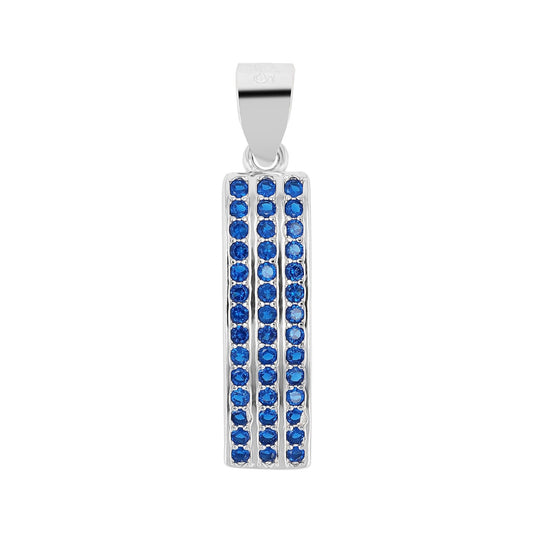 Damen Anhänger aus 925 Silber mit Zirkonia