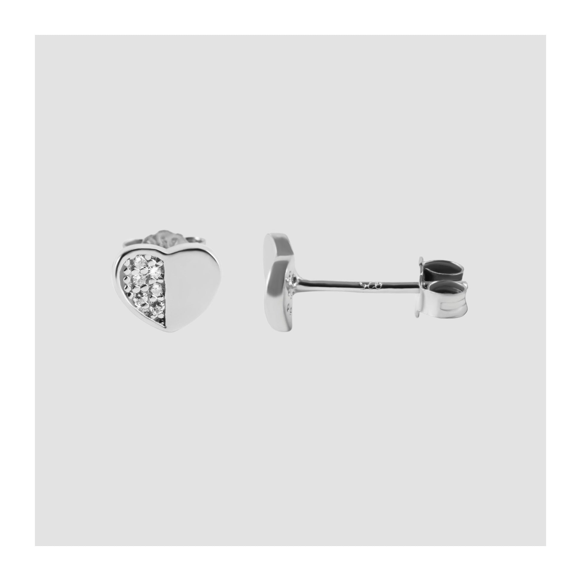 Damen Ohrringe – Ohrstecker aus 925 Silber mit Zirkonia