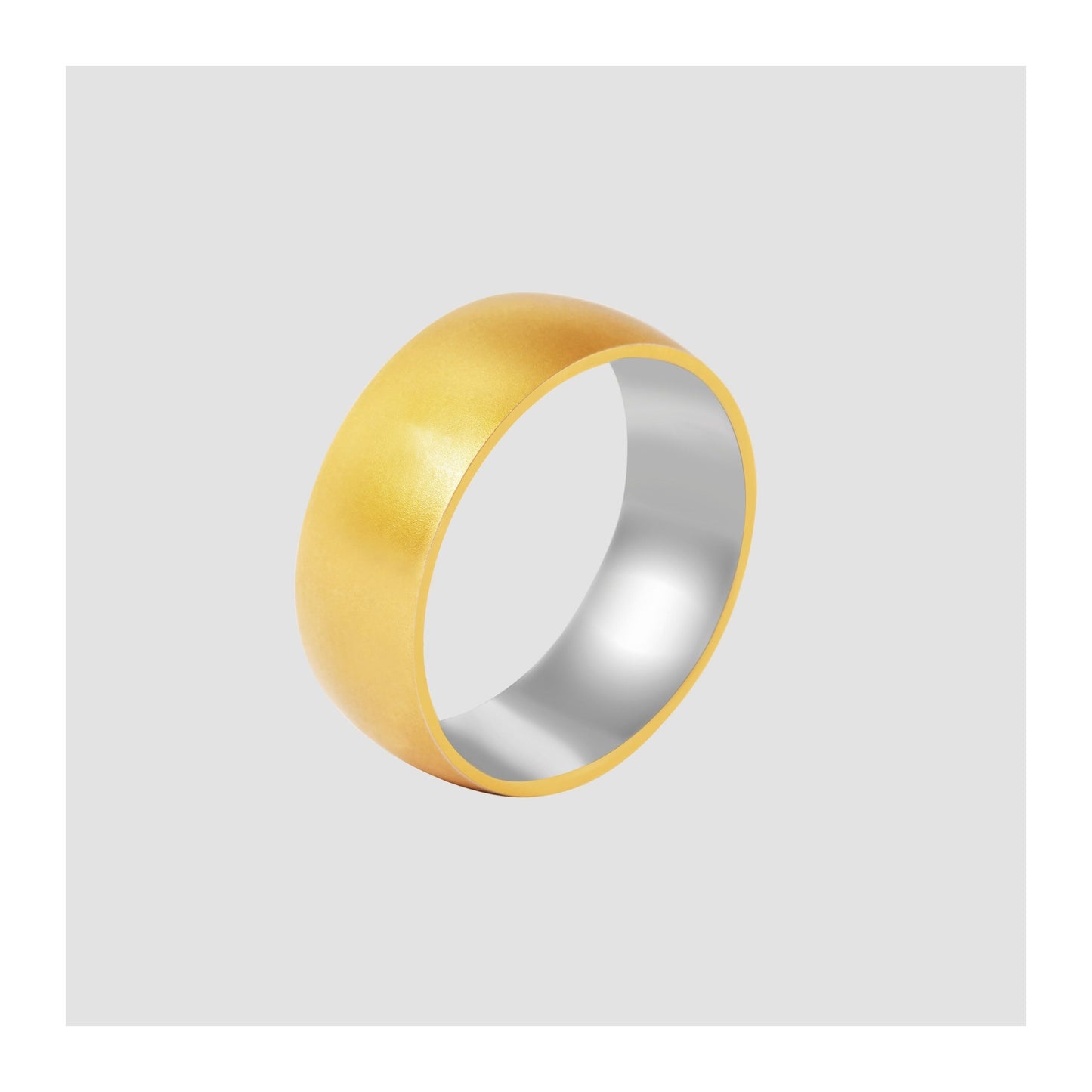 Herren Ring aus Edelstahl