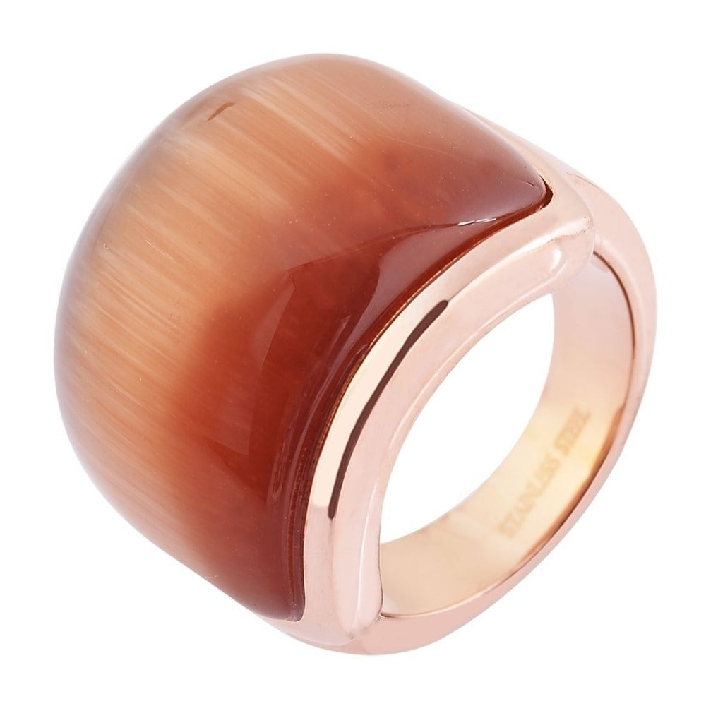 Damen Ring aus Edelstahl