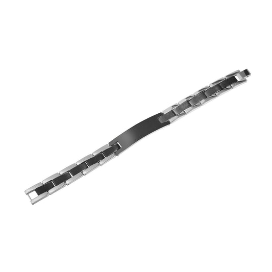 Unisex Armband – Gliederarmband aus Edelstahl 19,5 cm