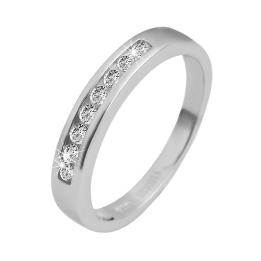 Damen Ring aus 925 Silber mit Zirkonia