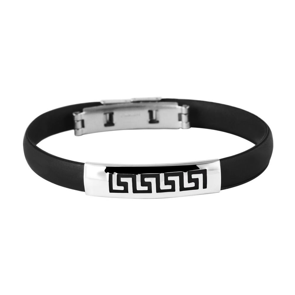 Unisex Armband – Armreif aus Kautschuk Ø 6,5 cm cm