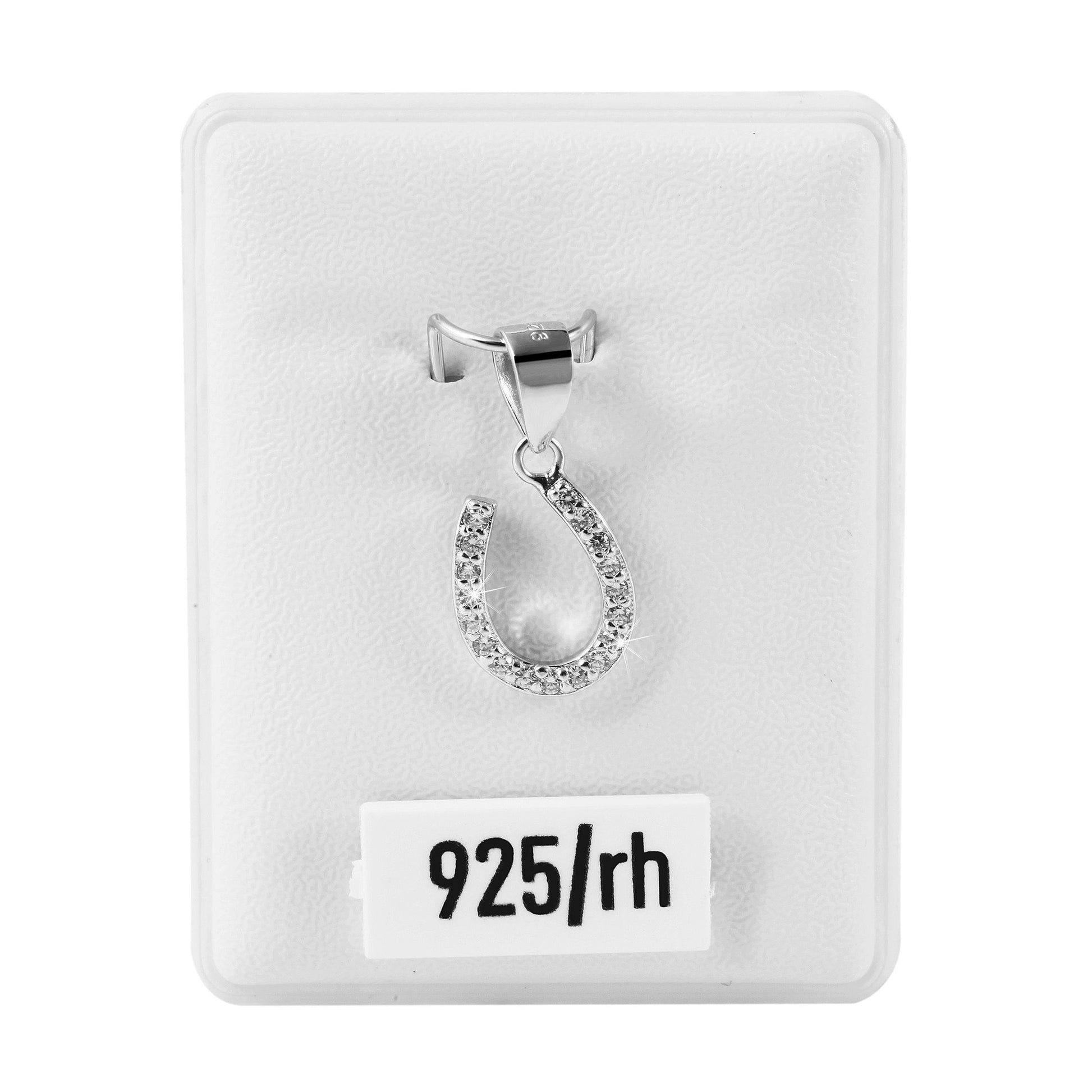 Damen Anhänger aus 925 Silber mit Zirkonia