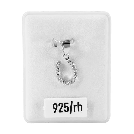 Damen Anhänger aus 925 Silber mit Zirkonia