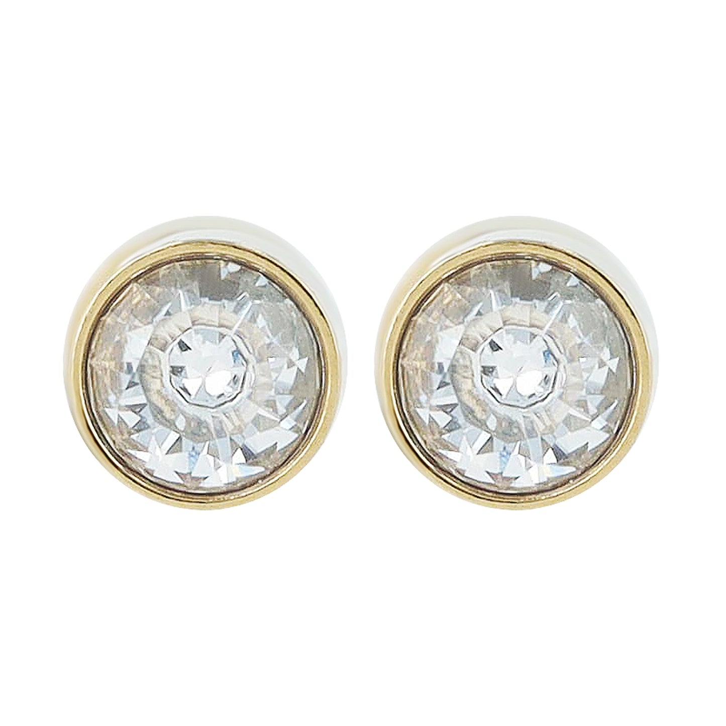 Damen Ohrringe – Ohrstecker aus Edelstahl mit Zirkonia