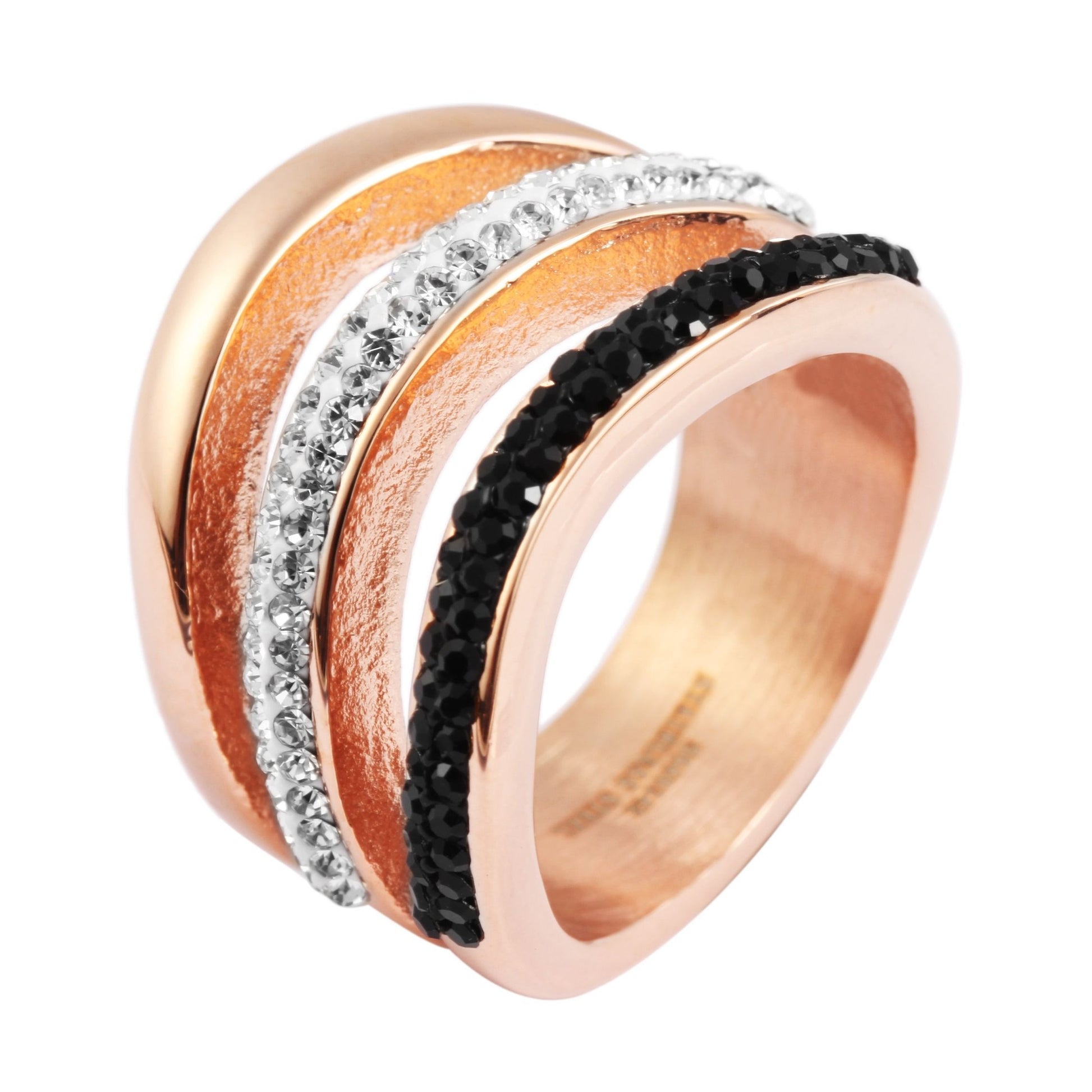 Damen Ring aus Edelstahl