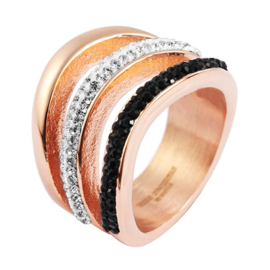 Damen Ring aus Edelstahl