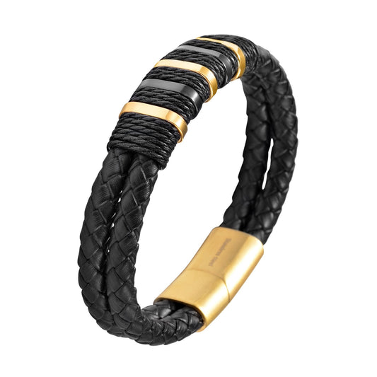 Unisex Armband – Lederarmband aus Leder 21 cm