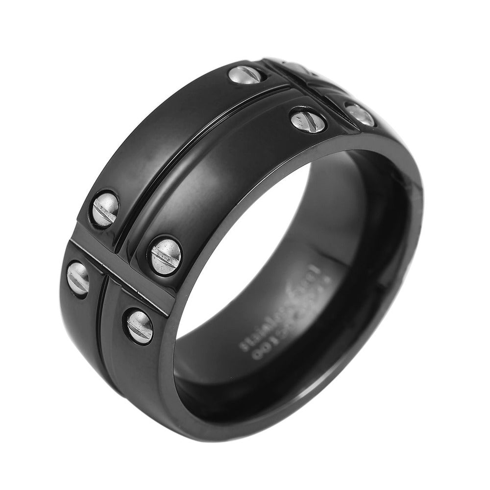 Herren Ring aus Edelstahl