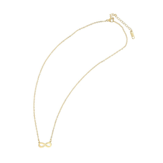 Damen Halskette – Unendlichkeitszeichen aus Edelstahl 43 cm