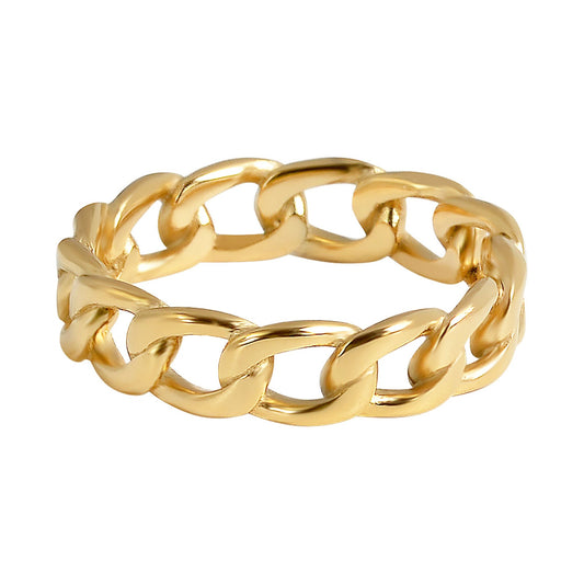 Damen Ring aus Edelstahl