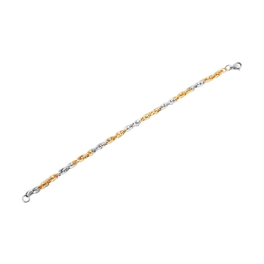 Unisex Armband aus Edelstahl 20 cm