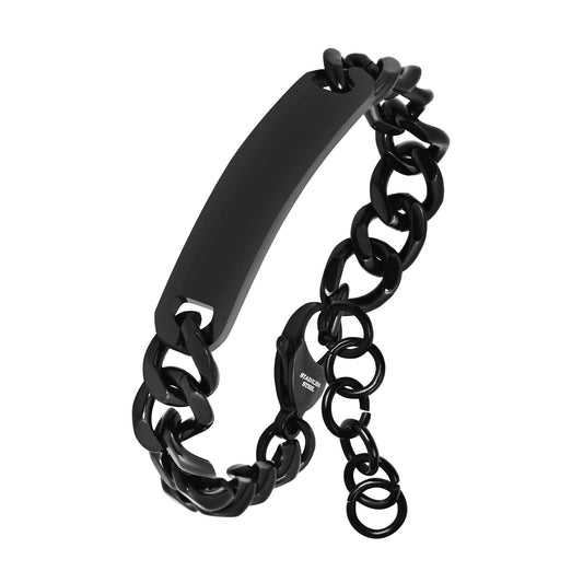 Unisex Armband – Panzerarmband aus Edelstahl 17 cm