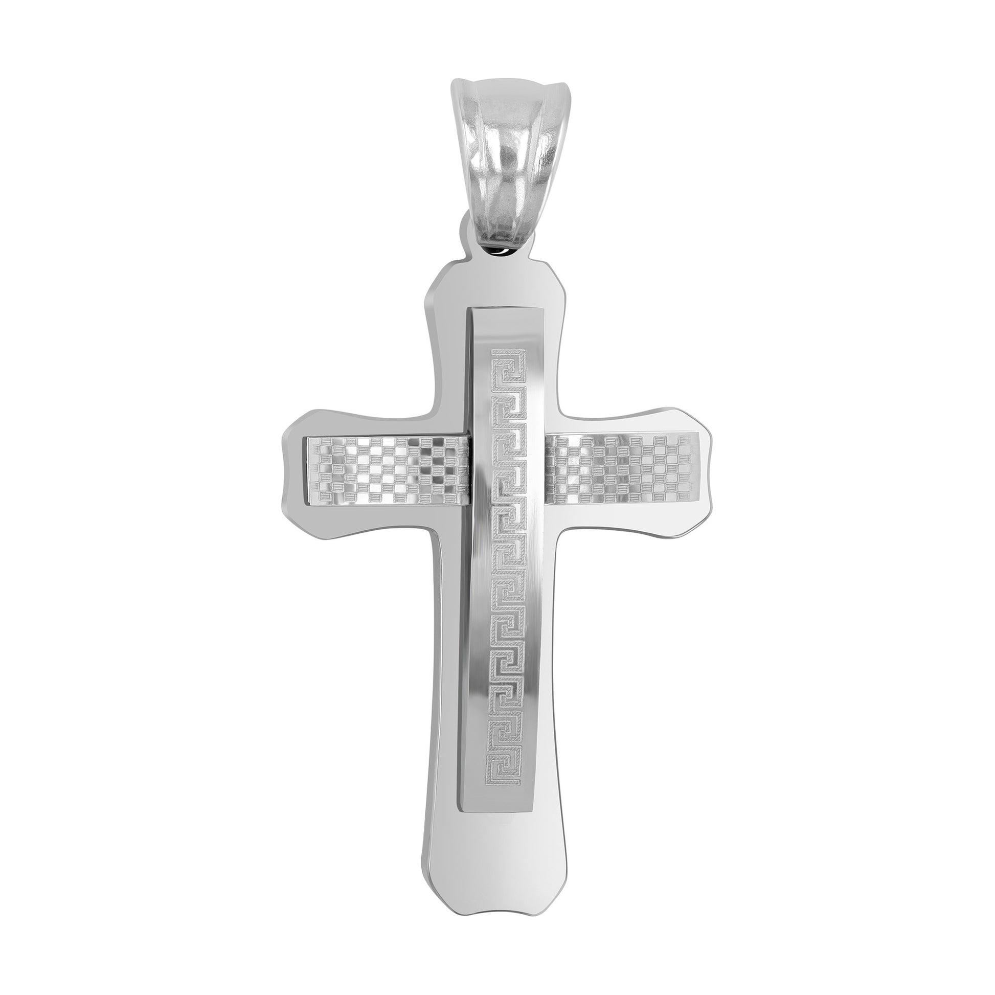 Unisex Anhänger – Kreuz Kreuzanhänger aus Edelstahl
