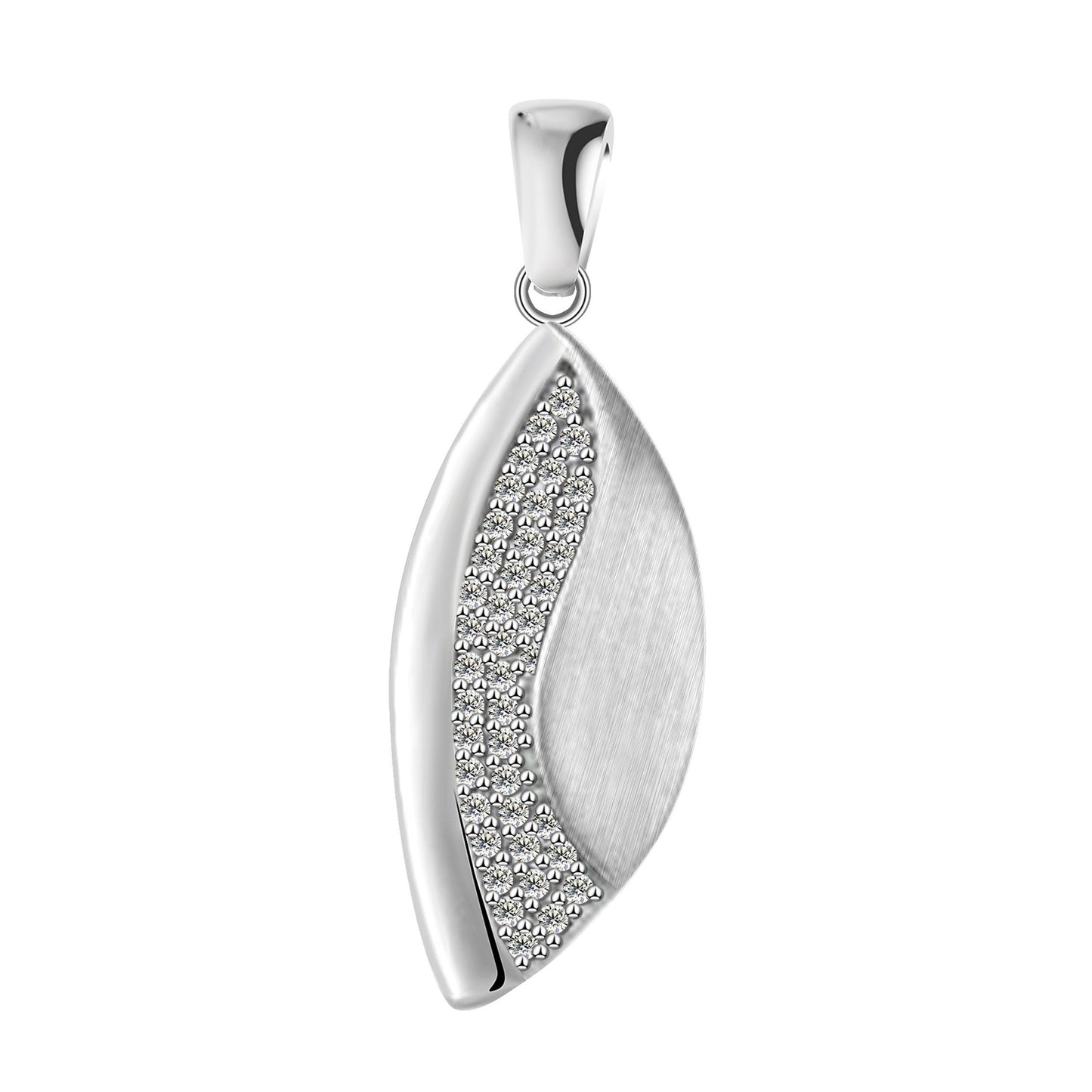 Damen Anhänger aus 925 Silber mit Zirkonia