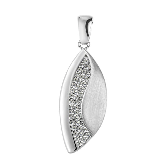 Damen Anhänger aus 925 Silber mit Zirkonia