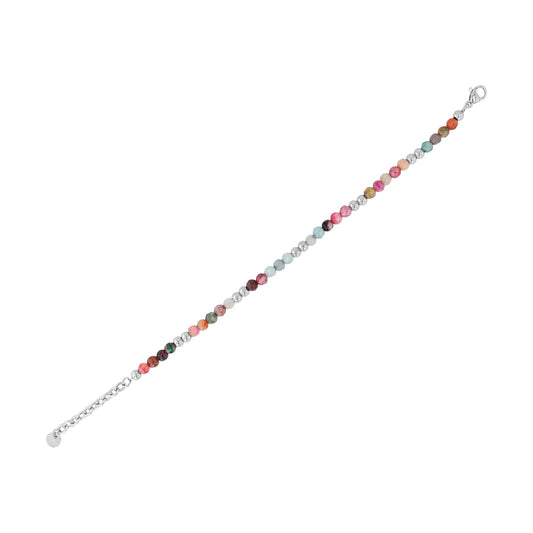 Damen Armband aus Edelstahl 17 cm