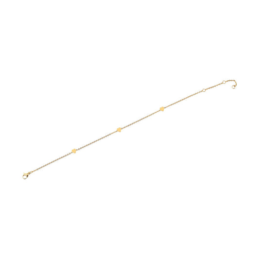 Damen Armband – Herz aus Edelstahl 22 cm