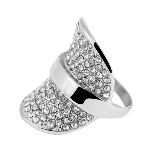 Damen Ring aus Edelstahl