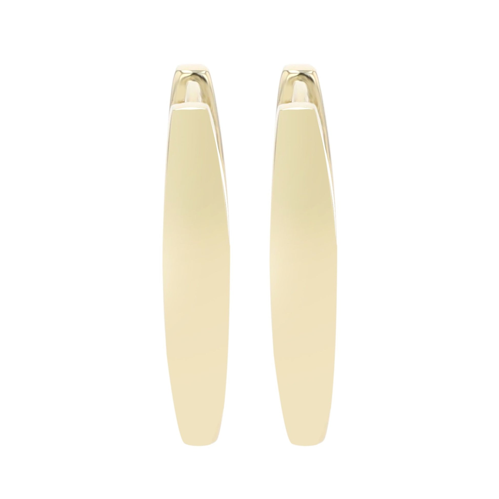 Damen Ohrringe – Klappcreole aus 333 Gold