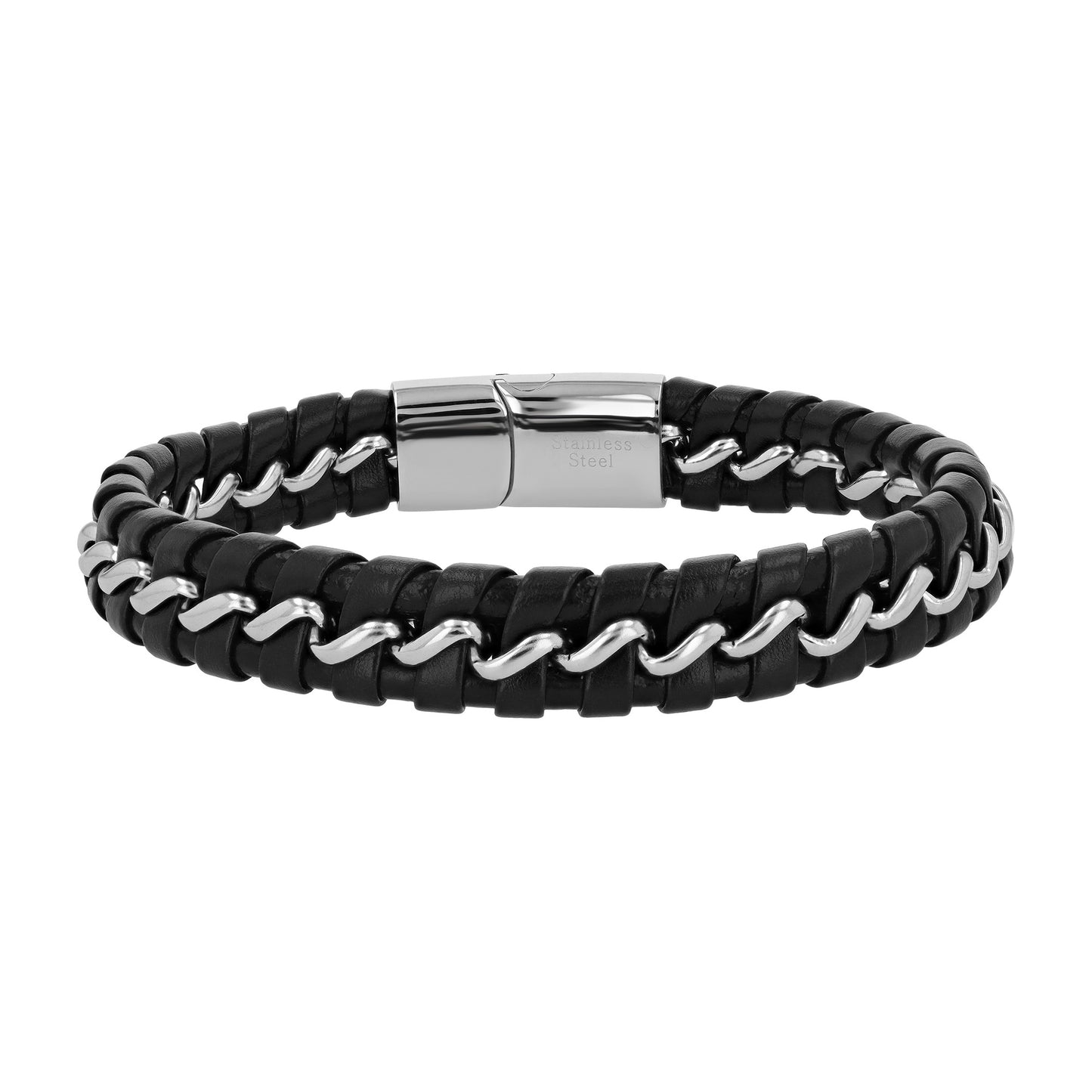 Unisex Armband aus Leder 23 cm