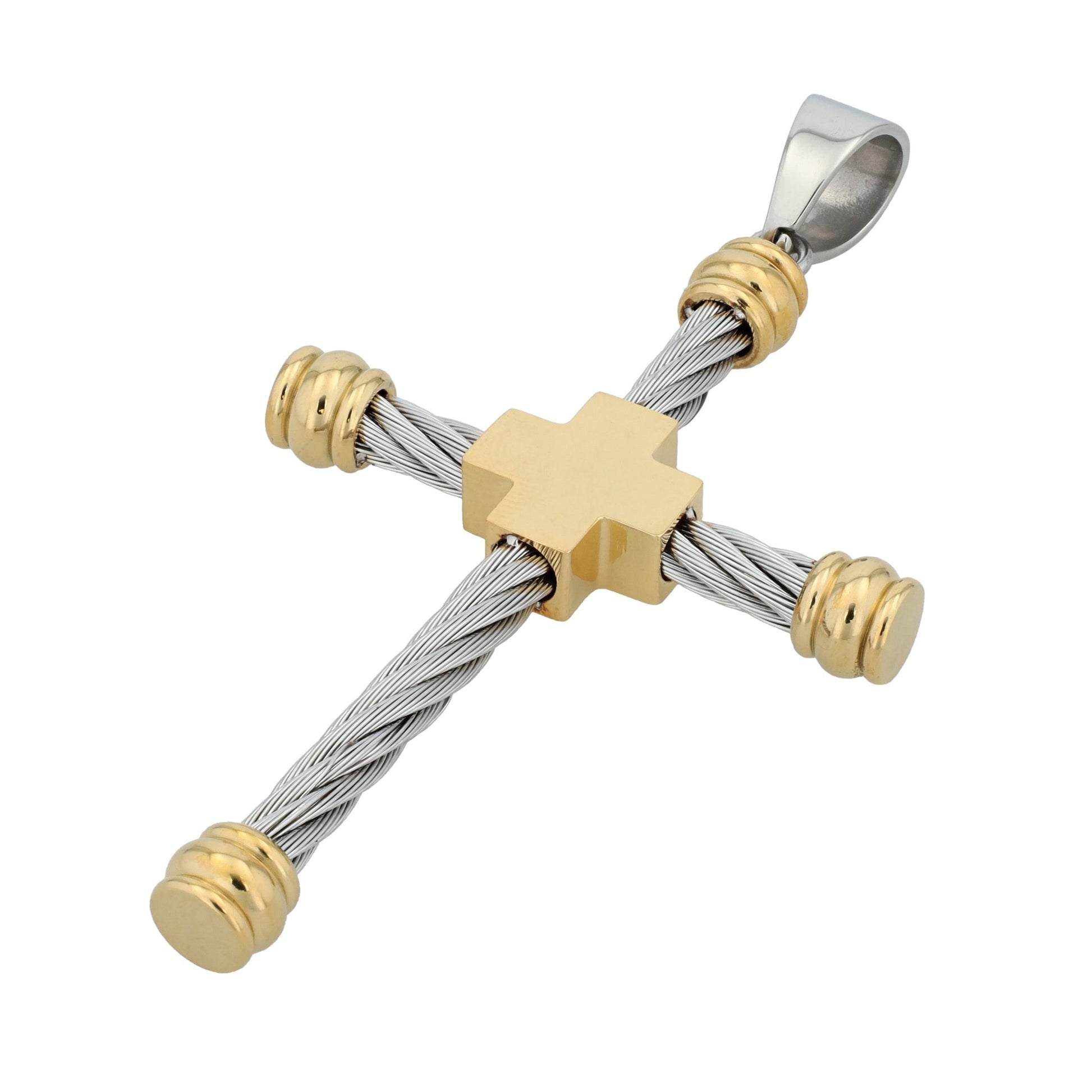 Unisex Anhänger – Kreuz Kreuzanhänger aus Edelstahl