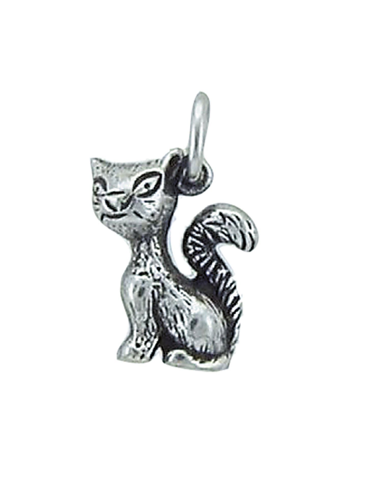 Adelia´s 925 Silber Anhänger Katze