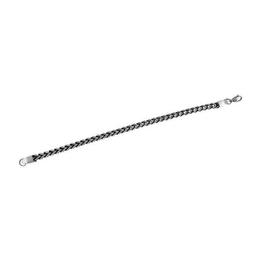 Herren Armband – Panzerarmband aus Edelstahl 24 cm