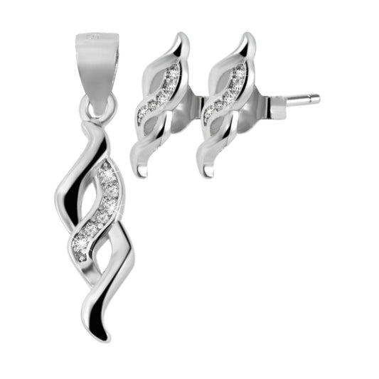Damen Anhänger – Anhänger aus 925 Silber mit Zirkonia