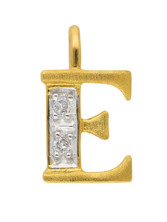 Adelia´s 585 Gold Buchstabenanhänger mit Diamant