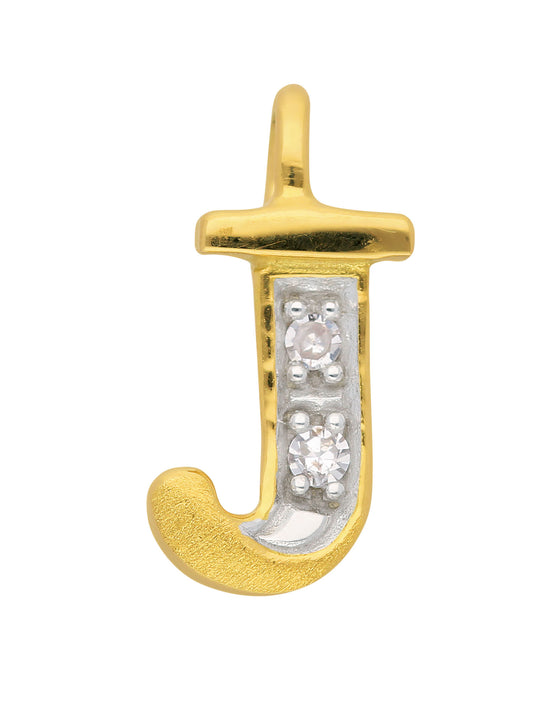 Adelia´s 585 Gold Buchstabenanhänger mit Diamant