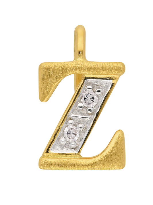 Adelia´s 585 Gold Buchstabenanhänger mit Diamant
