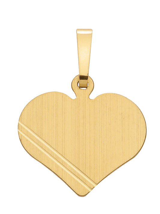 Adelia´s 333 Gold Gravurplatte Anhänger