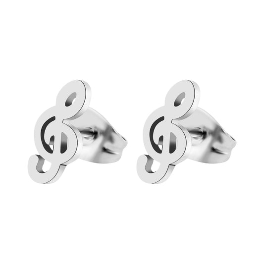 Damen Ohrringe – Ohrstecker Schlüssel aus Edelstahl