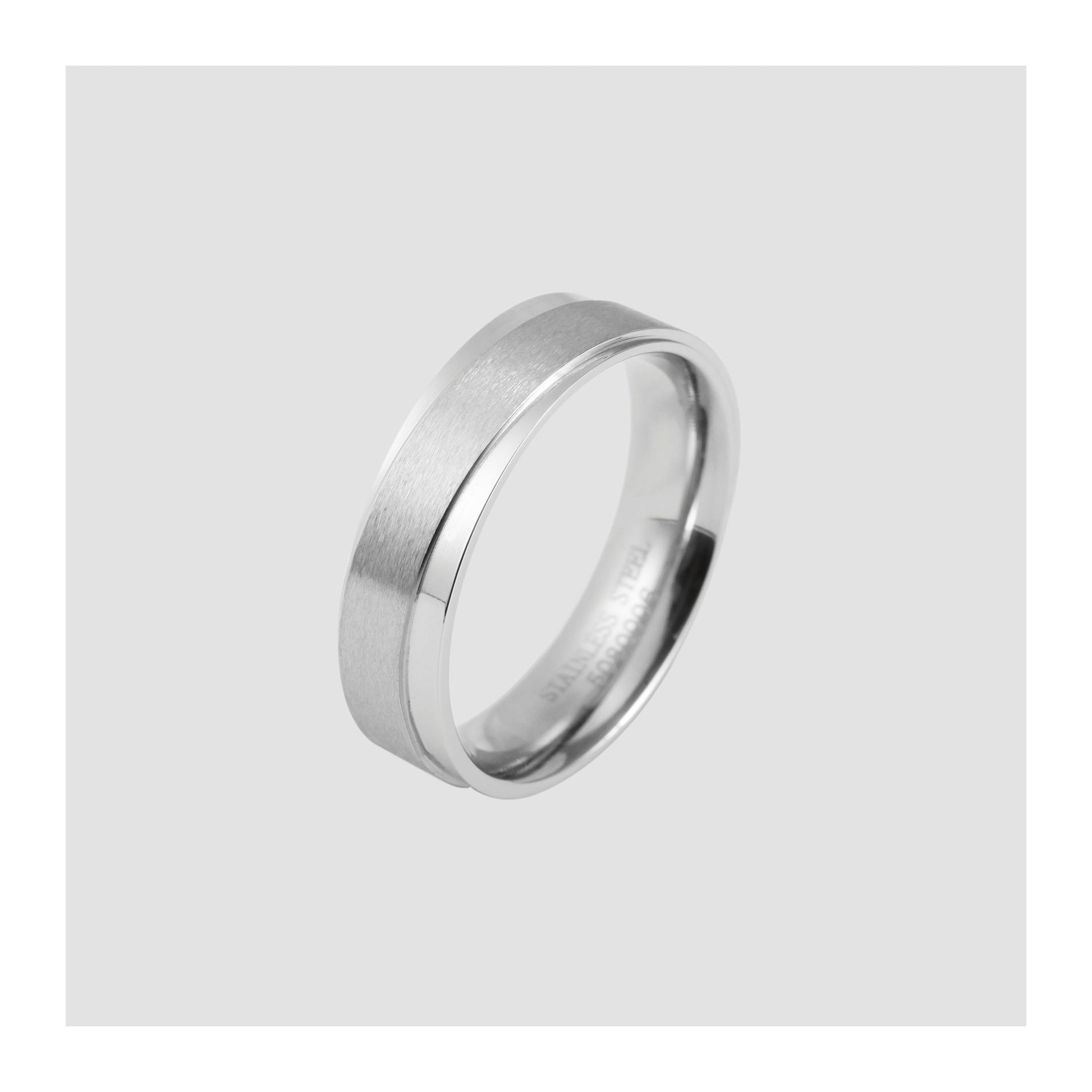 Herren Ring aus Edelstahl