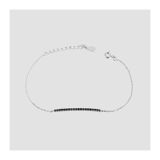 Damen Armband aus 925 Silber mit Zirkonia 16 cm