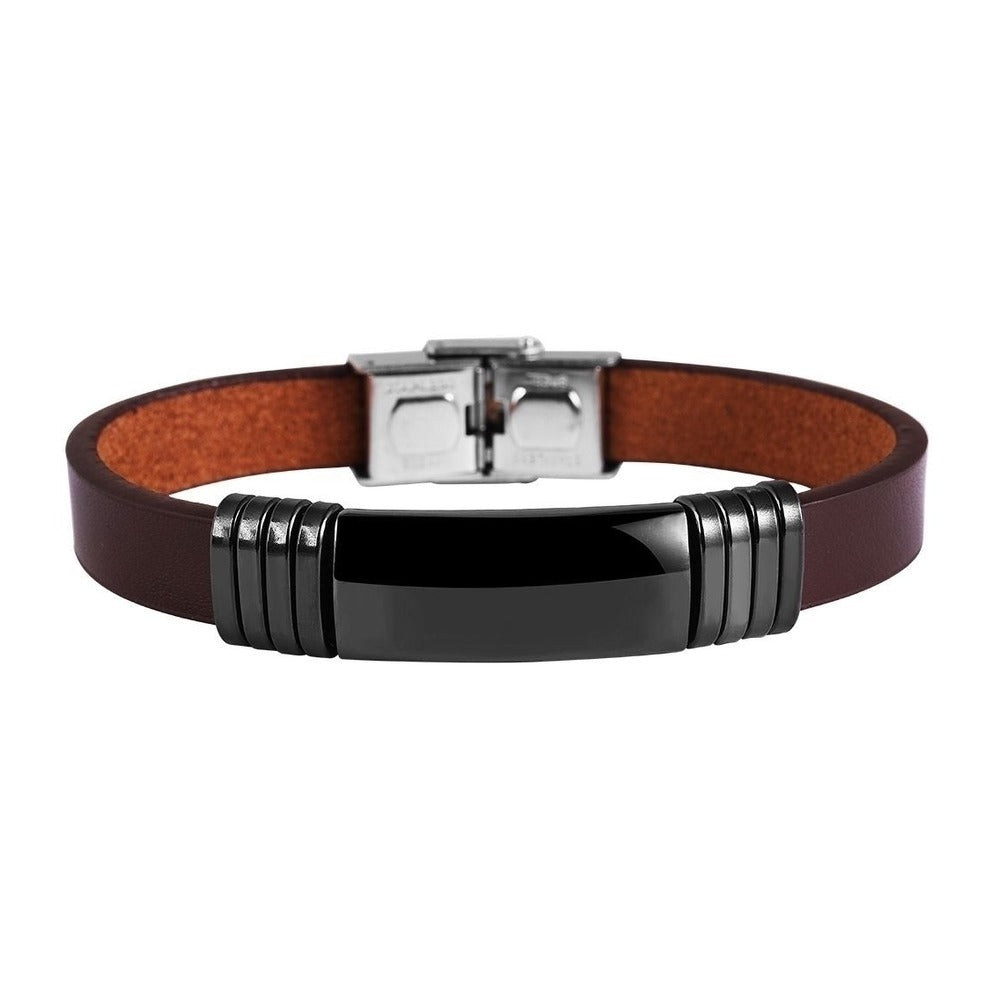 Unisex Armband aus Leder 21 cm