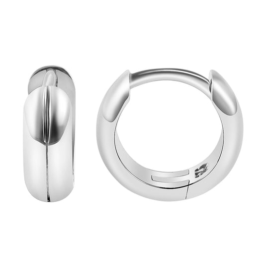 Damen Ohrringe – Klappcreole aus 925 Silber