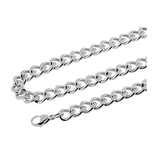 Unisex Halskette – Panzerkette aus Edelstahl 70 cm