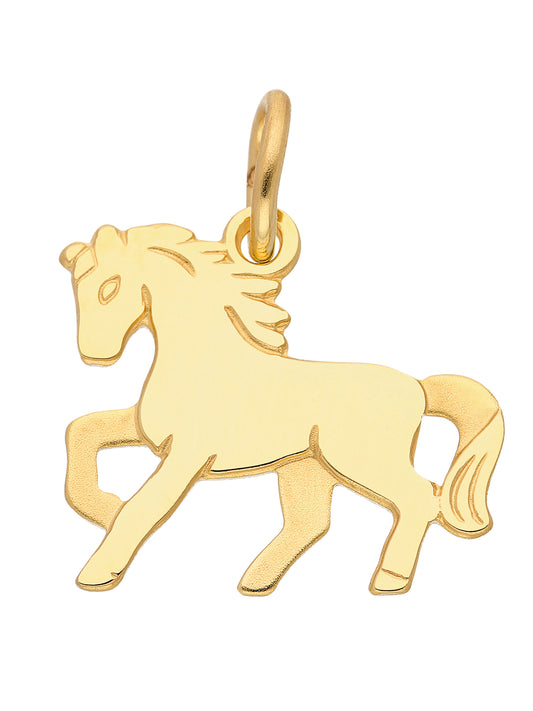 Adelia´s 333 Gold Anhänger Pferd