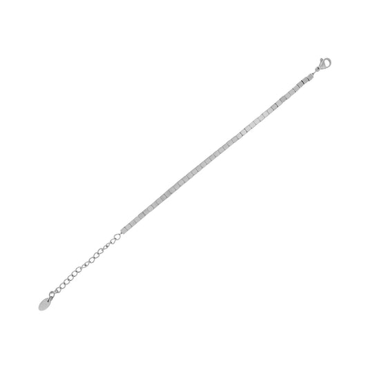 Damen Armband – Kugelarmband aus Edelstahl 15+5 cm