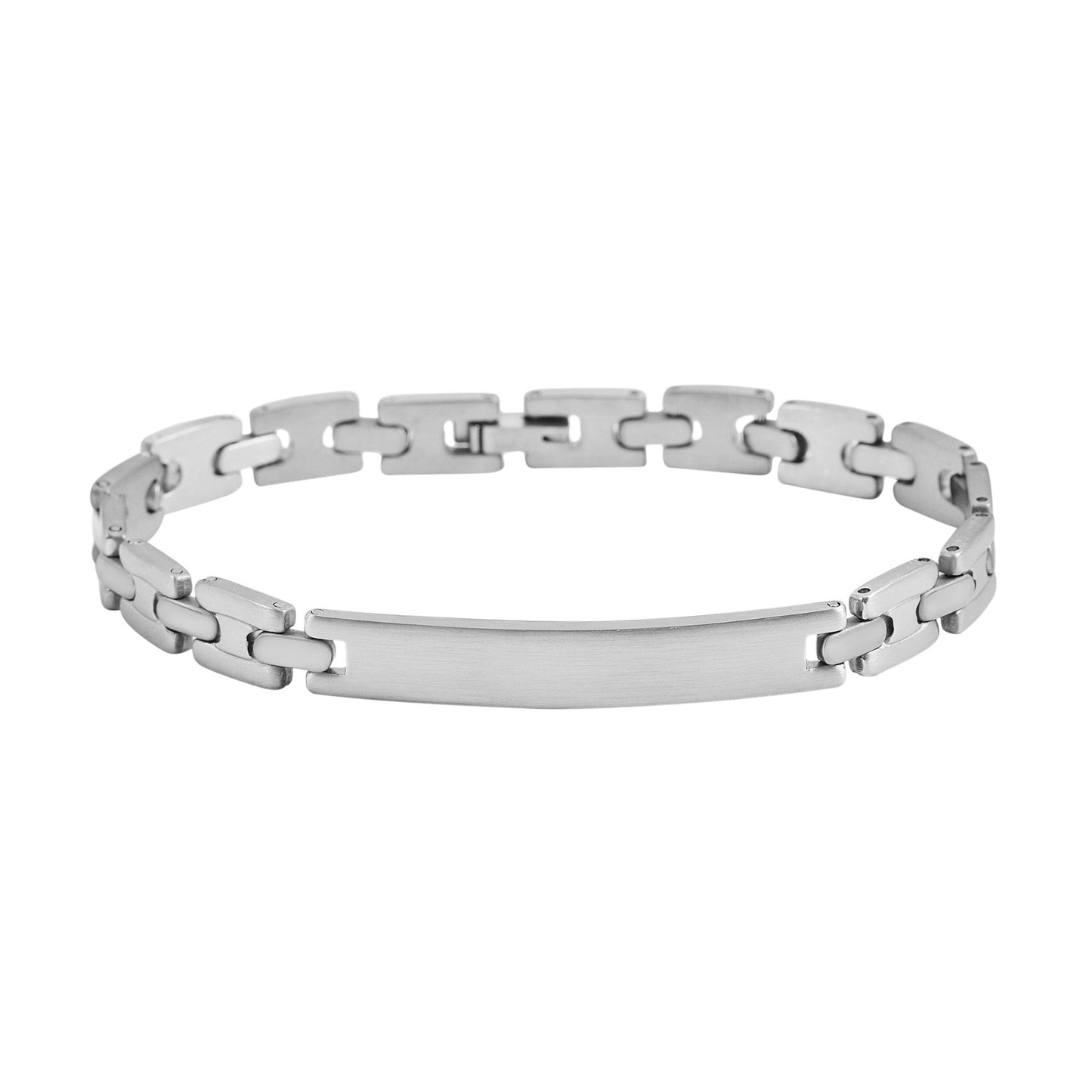 Unisex Armband – Gliederarmband aus Edelstahl 19 cm