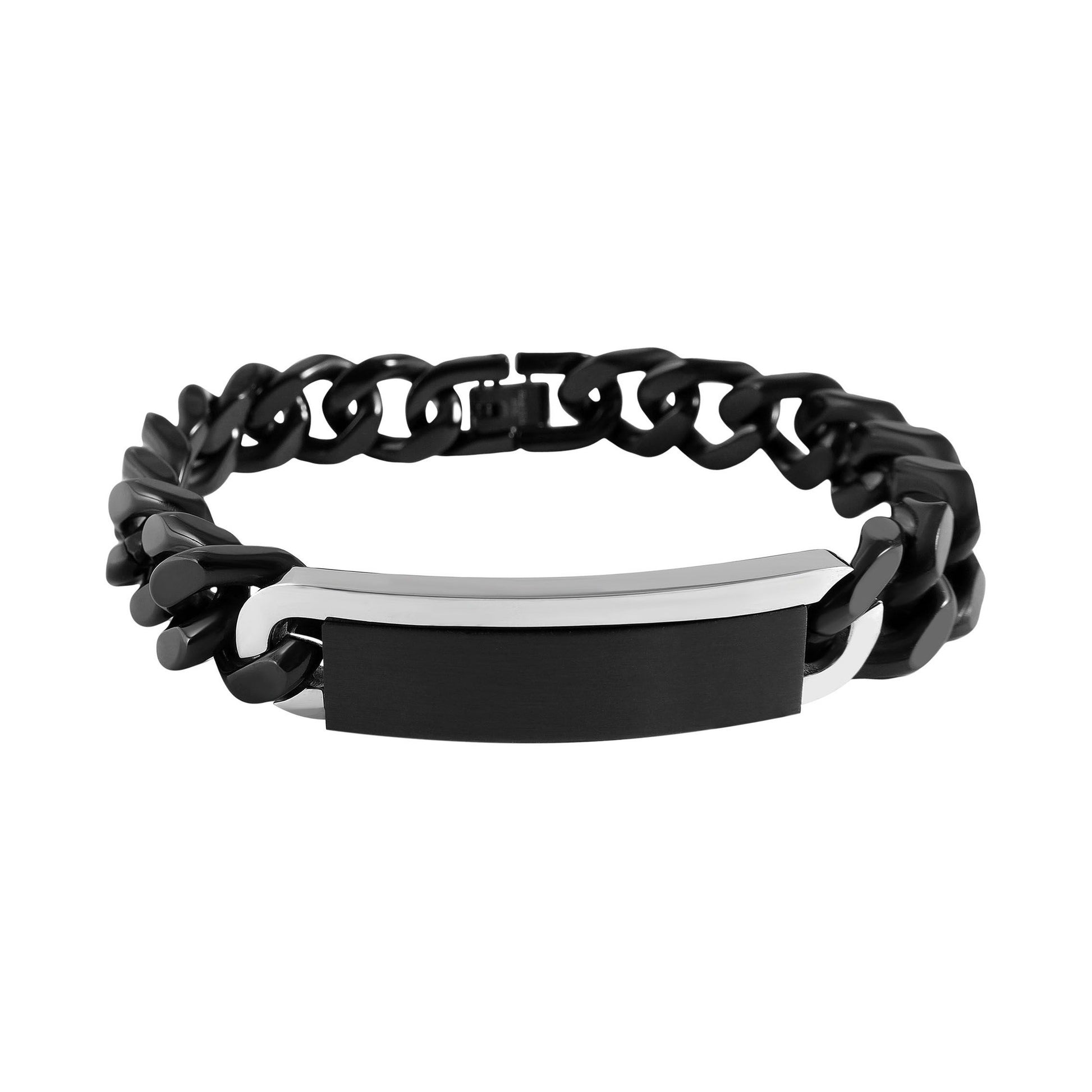 Herren Armband – Panzerarmband aus Edelstahl 21 cm