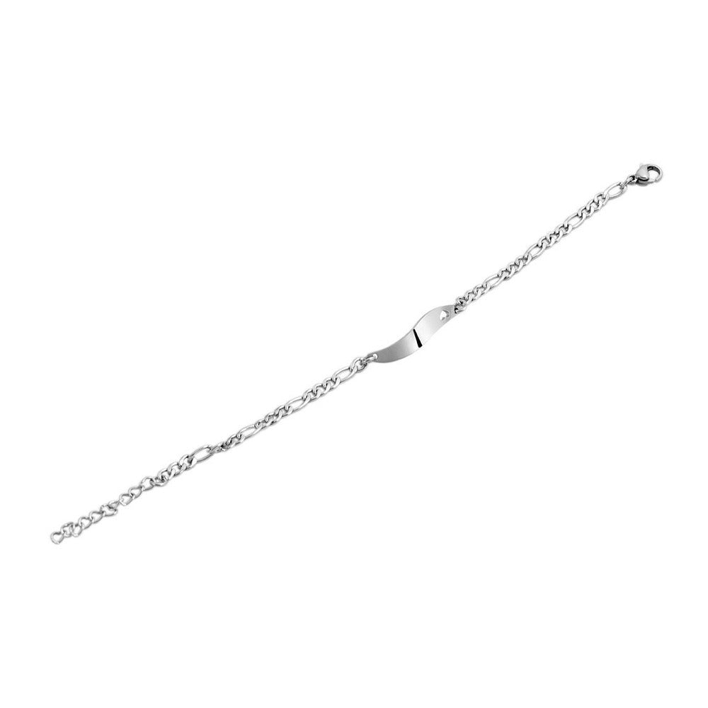 Damen Armband aus Edelstahl 18 cm