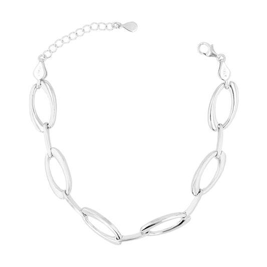 Damen Armband aus 925 Silber 18+3 cm