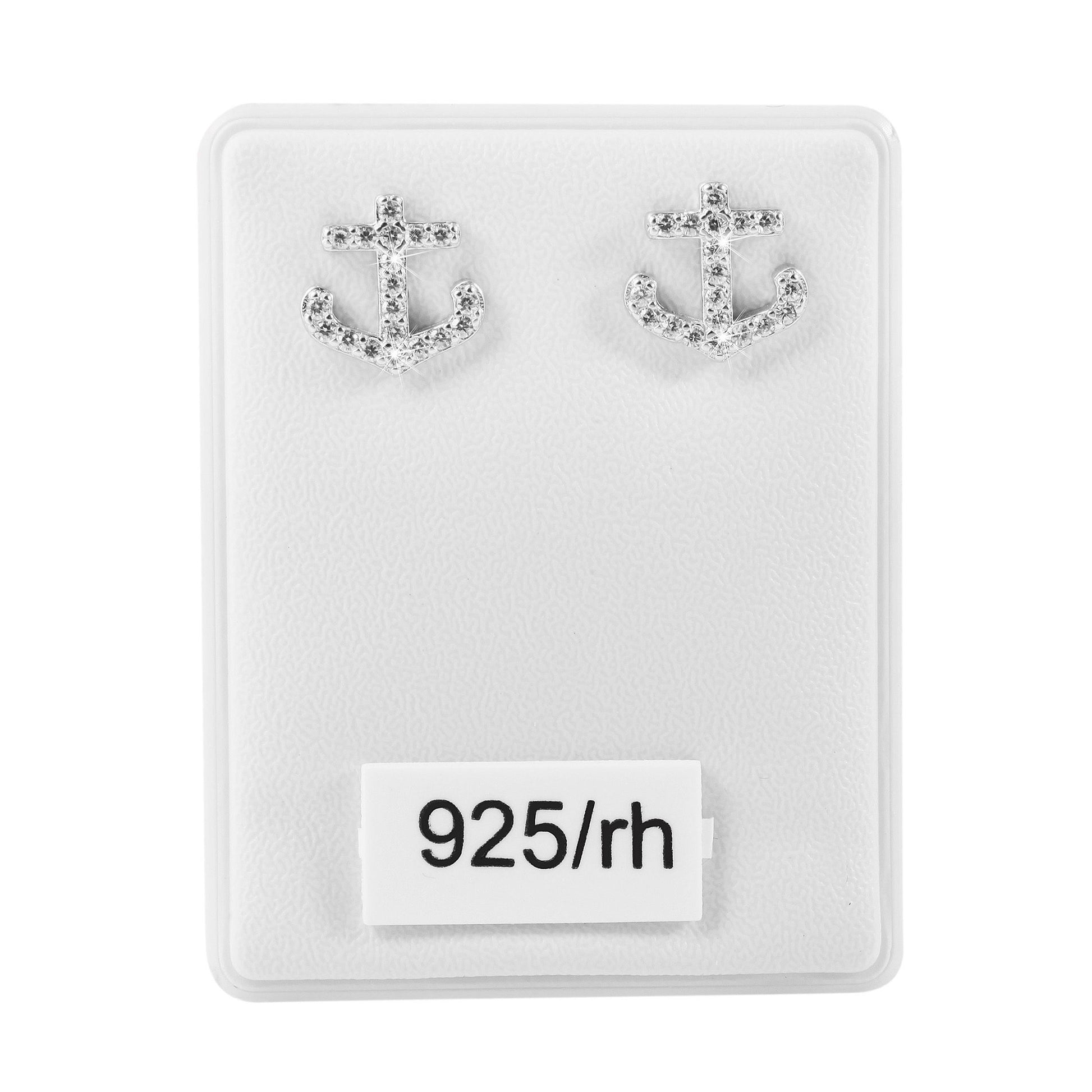 Damen Ohrringe – Ohrstecker aus 925 Silber mit Zirkonia